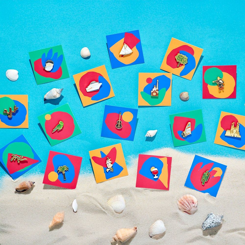 Brooches - Pin Columbus - PINPINPIN.IT