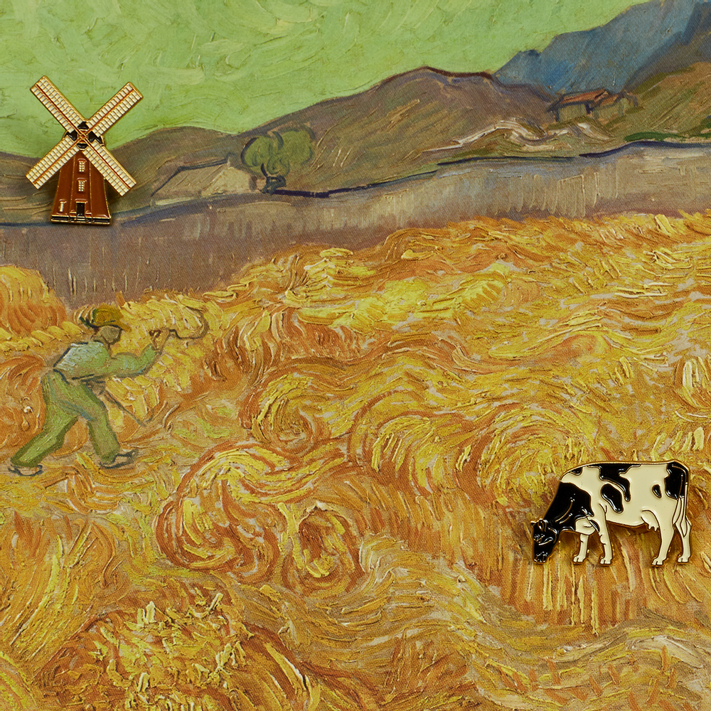 Broches - Moulin à vent à épingles - PINPINPIN.IT