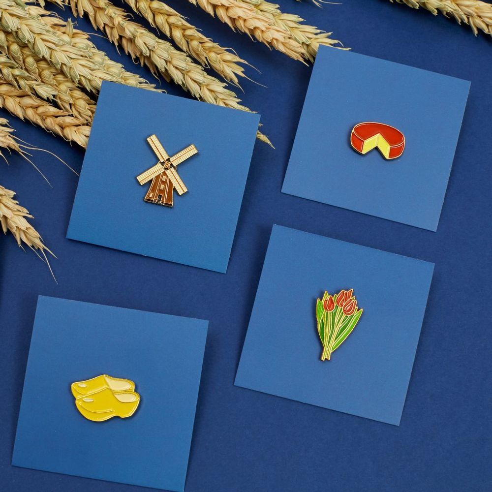 Brooches - Pin Tulips - PINPINPIN.IT