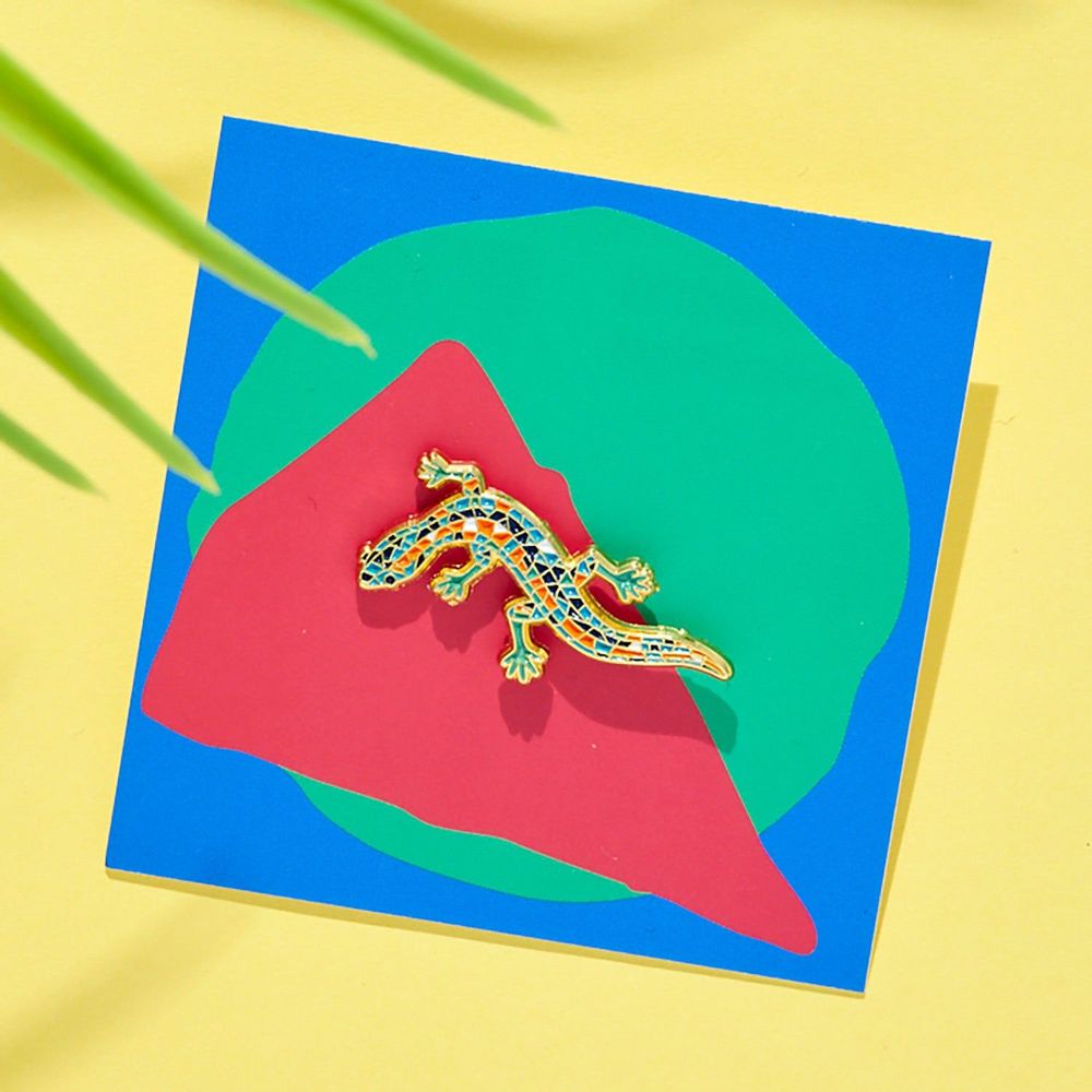 Brooches - Pin Lizard - PINPINPIN.IT