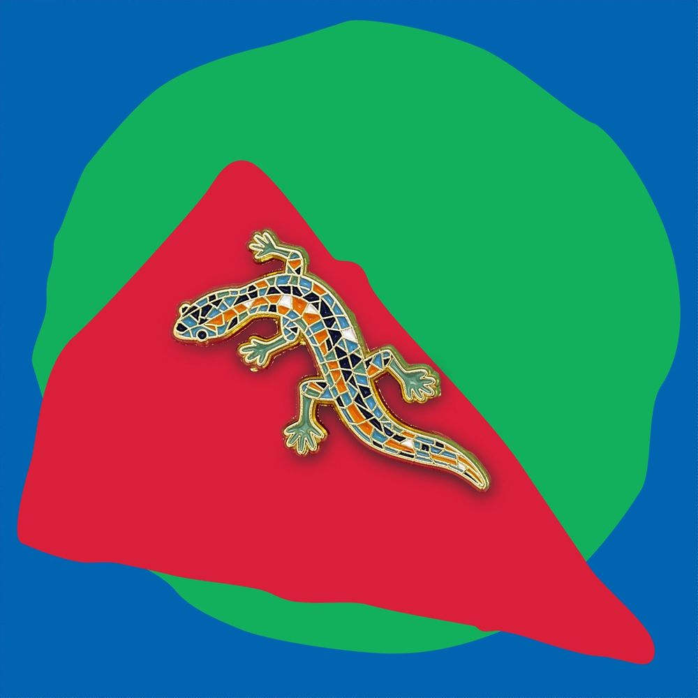 Brooches - Pin Lizard - PINPINPIN.IT