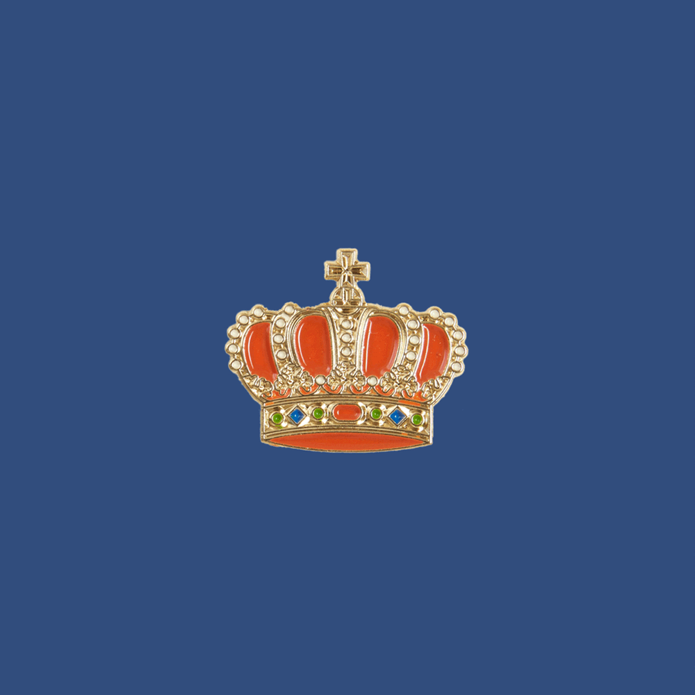 Brooches - Pin Netherlands Crown - PINPINPIN.IT