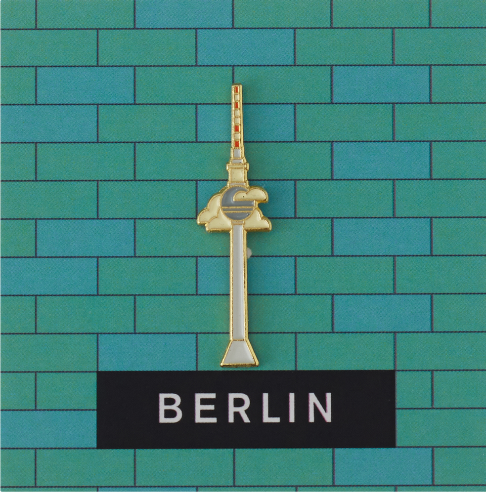 Brooches - Pin Fernsehturm - PINPINPIN.IT