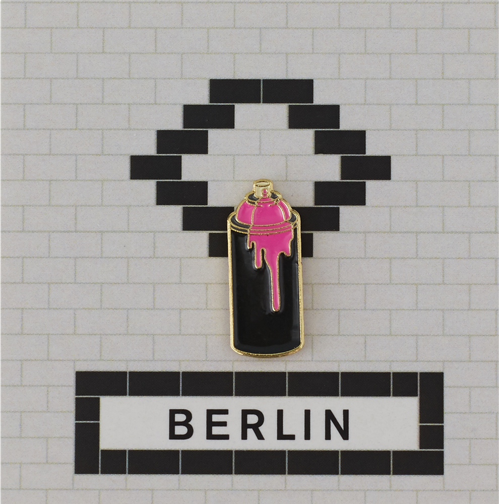 Broches - Pin's Graffity Rose - PINPINPIN.IT