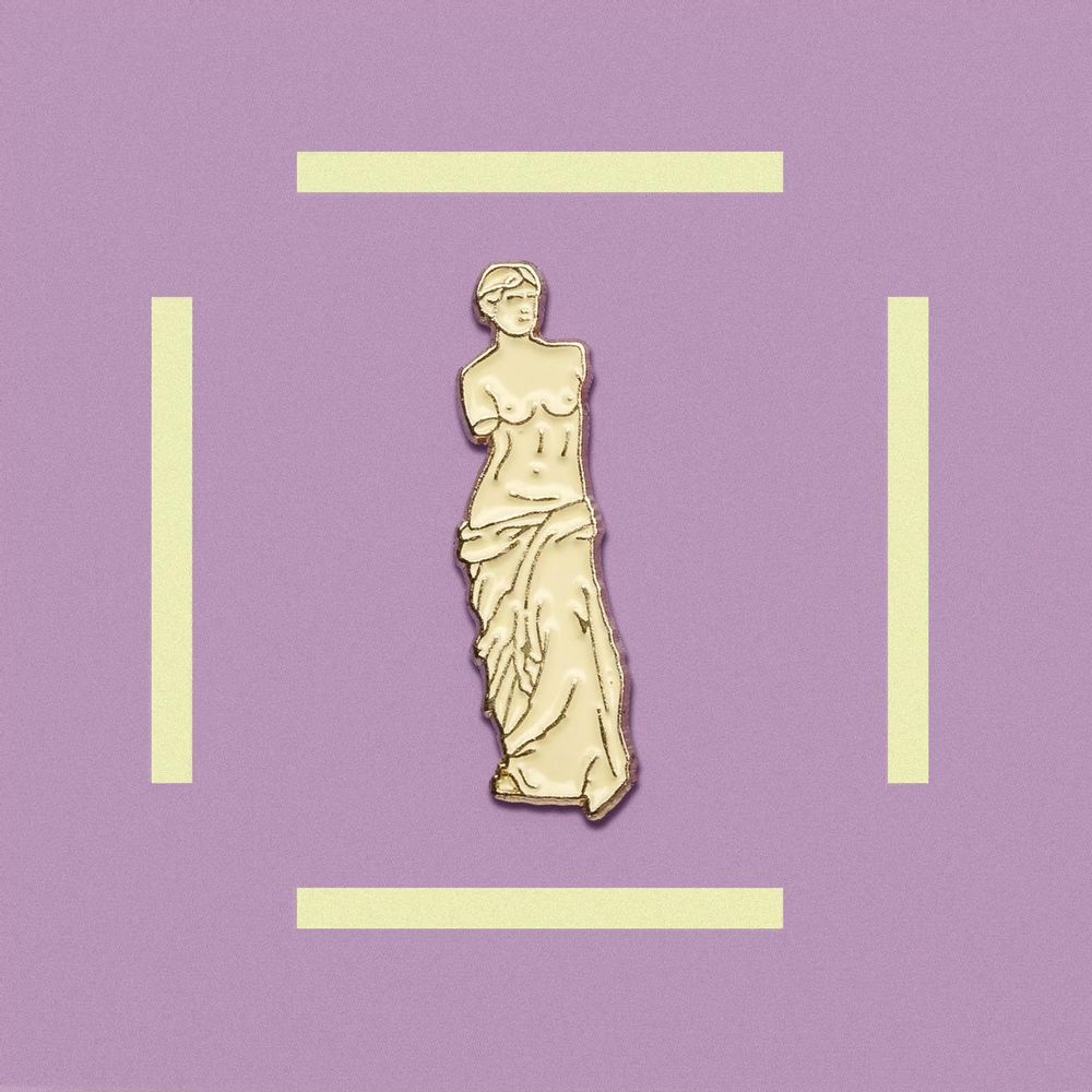 Brooches - Pin Venus de Milos - Alexandros of Antioch, 2nd century BC - PINPINPIN.IT