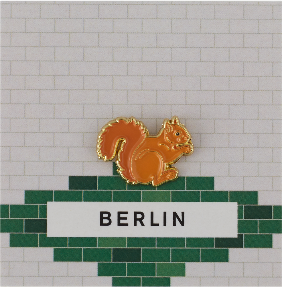 Brooches - Pin Squirrel - PINPINPIN.IT