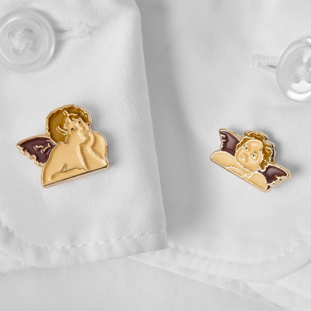 Broches - Lot de 2 épingles La Madone Sixtine - Raphaël, 1512-1513 - PINPINPIN.IT