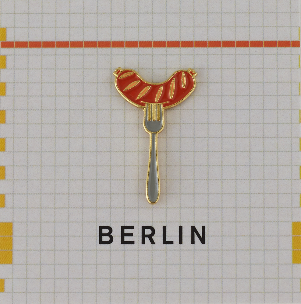 Brooches - Pin Wurst - PINPINPIN.IT