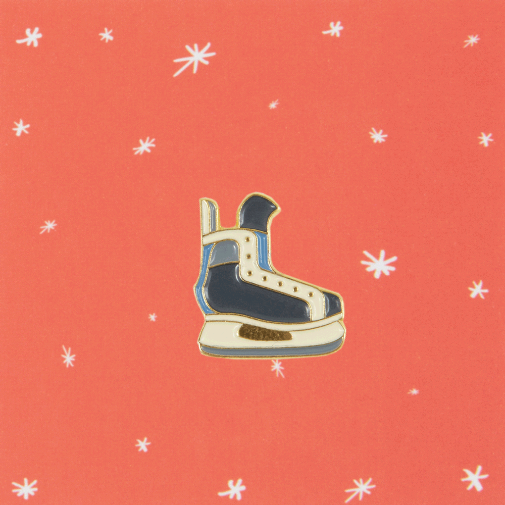 Brooches - Pin Skates Man - PINPINPIN.IT