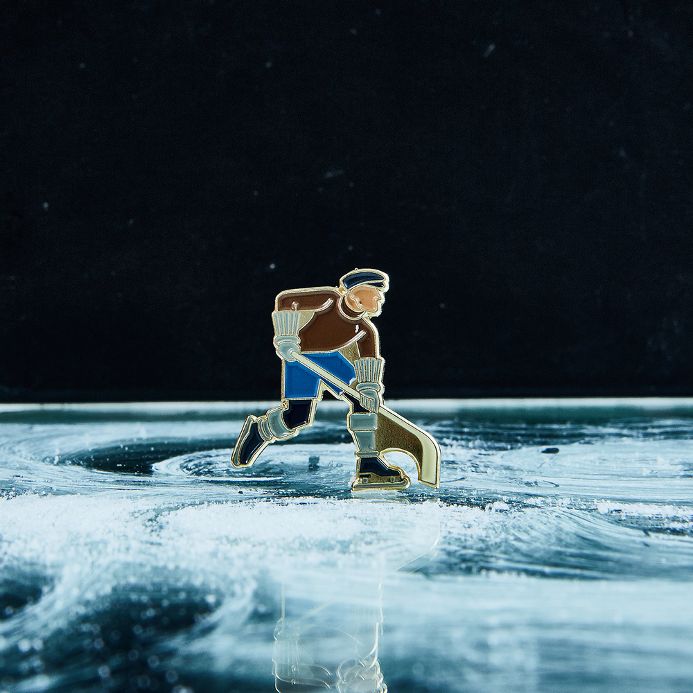 Broches - Joueur de hockey sur épingle - PINPINPIN.IT