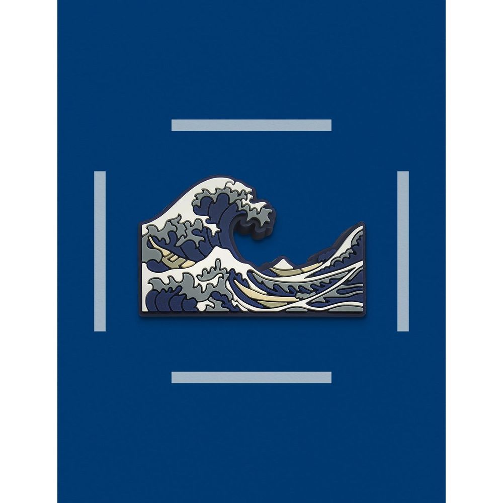 Decorative objects - PVC Magnet The Great Wave off Kanagawa - Katsushika Hokusai, 1830-1832 - PINPINPIN.IT