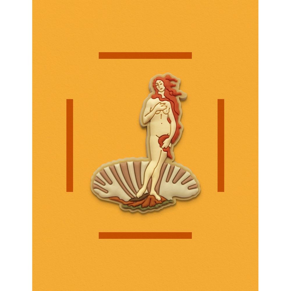 Decorative objects - PVC Magnet Birth of Venus - Sandro Botticelli, 1445 – 1510 - PINPINPIN.IT