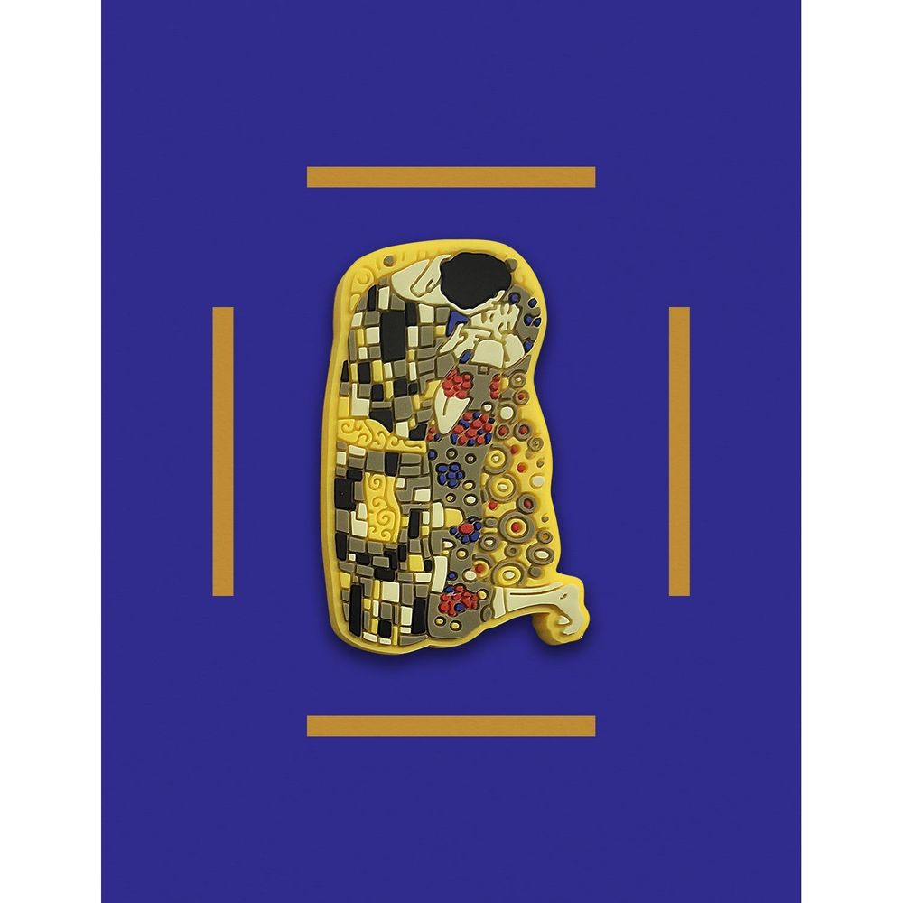 Decorative objects - PVC Magnet The Kiss - Gustav Klimt, 1908 - PINPINPIN.IT