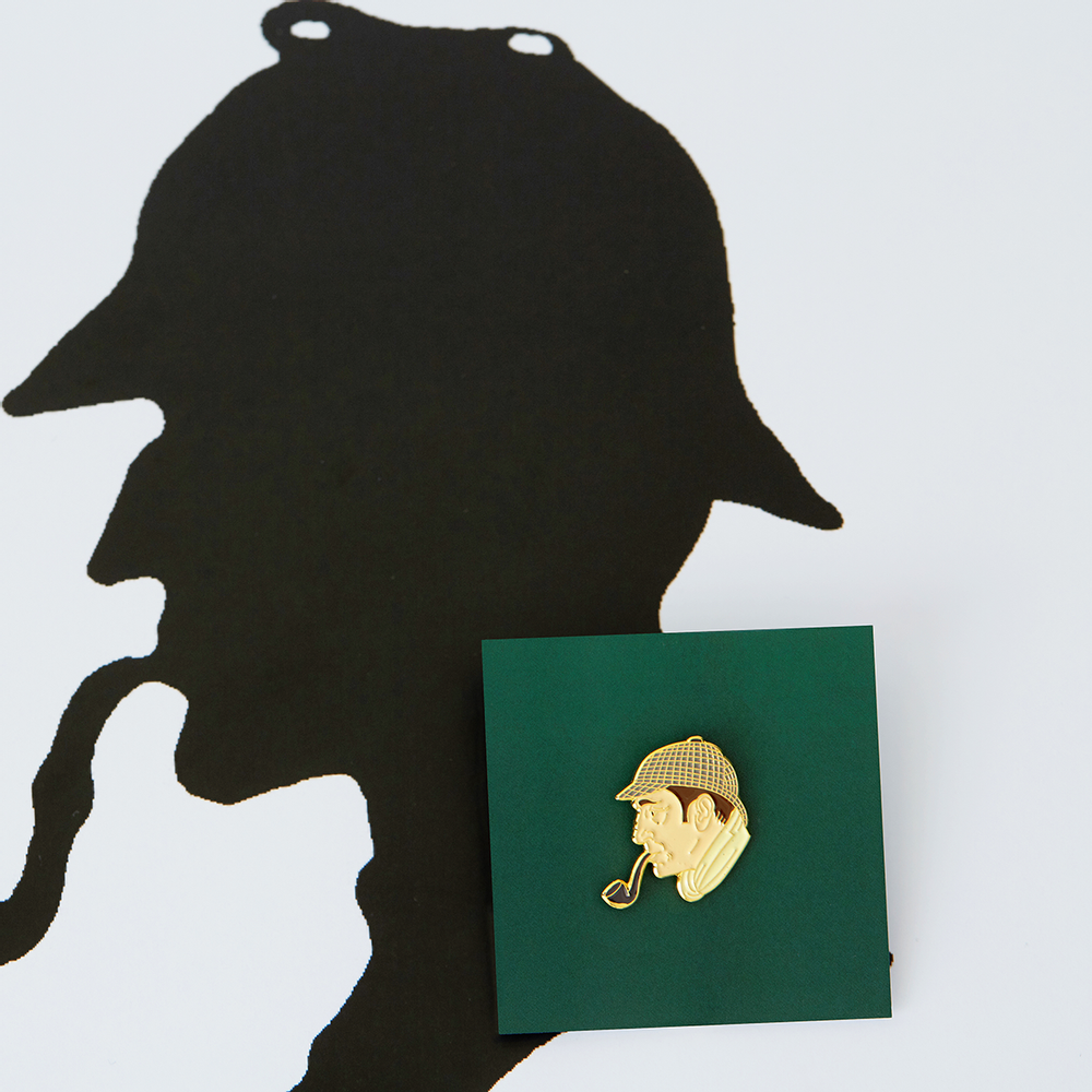 Brooches - Pin Holmes - PINPINPIN.IT