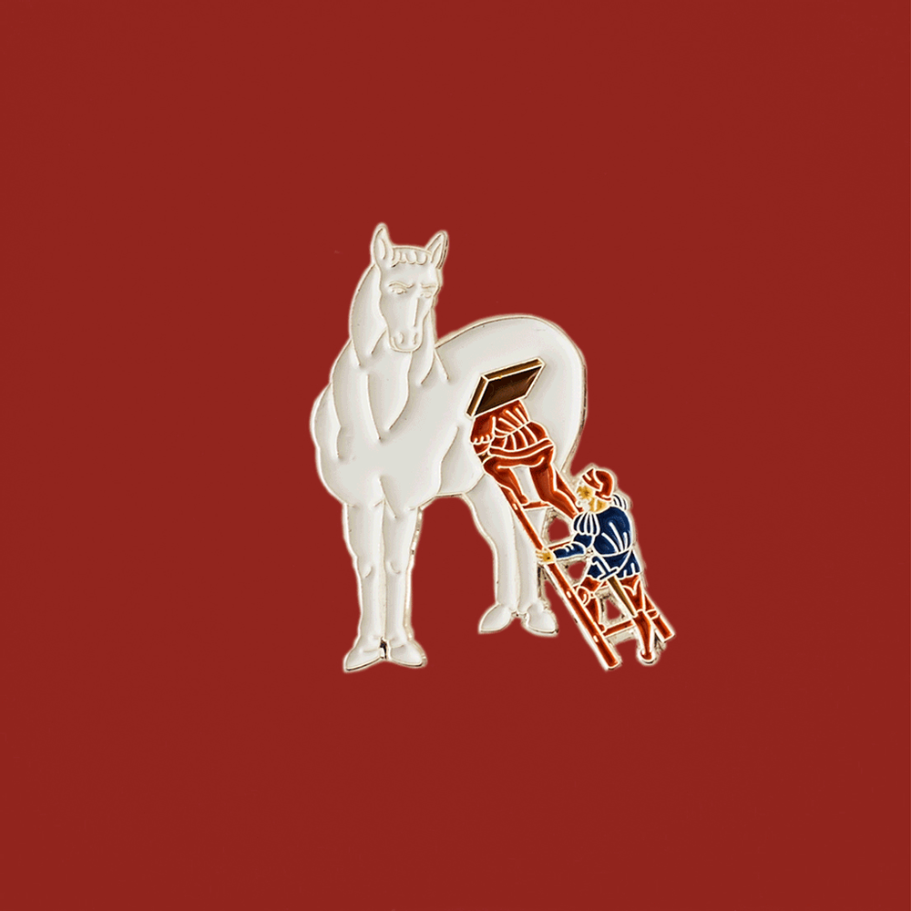 Broches - Pin's Cheval de Troie - PINPINPIN.IT