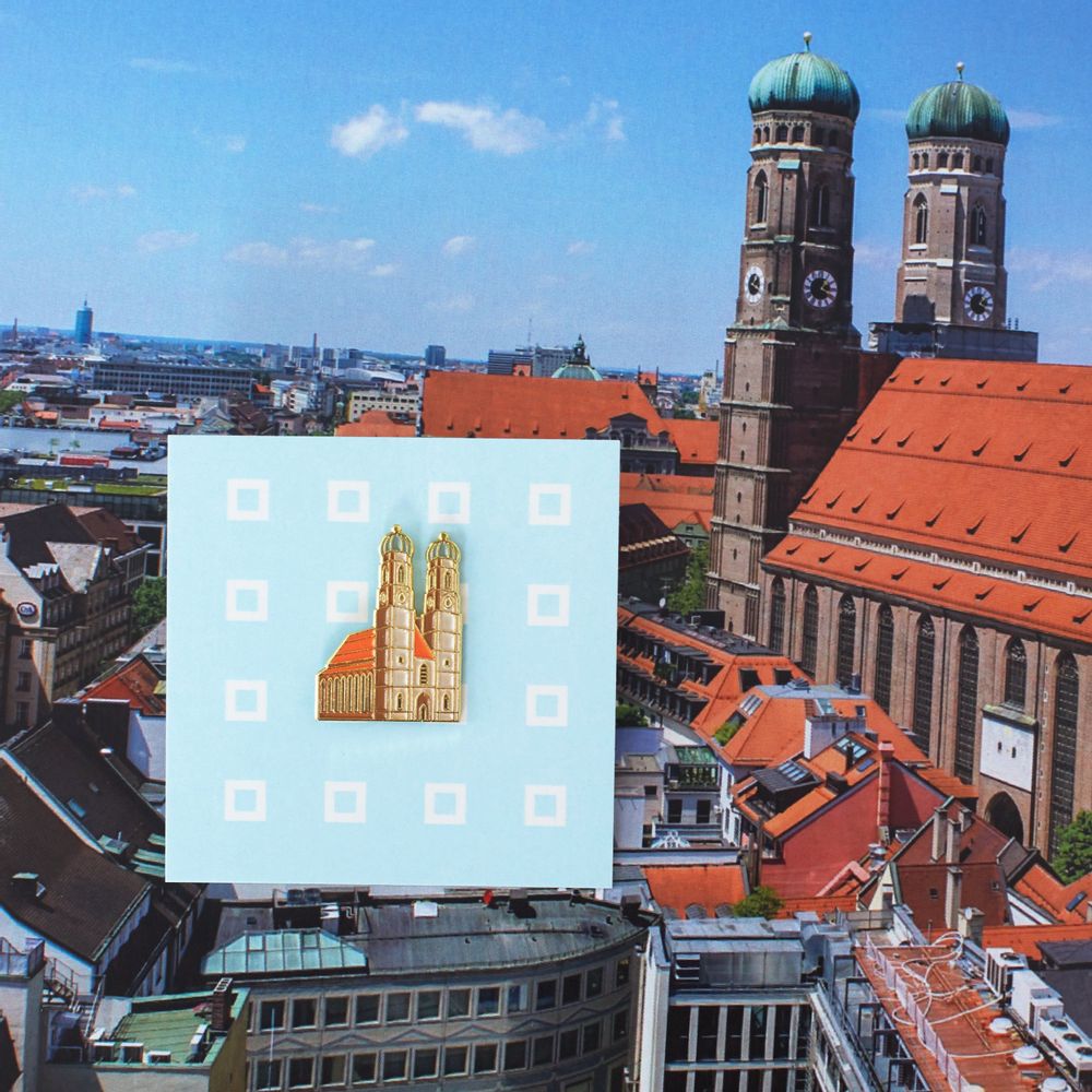 Brooches - Pin Frauenkirche - PINPINPIN.IT