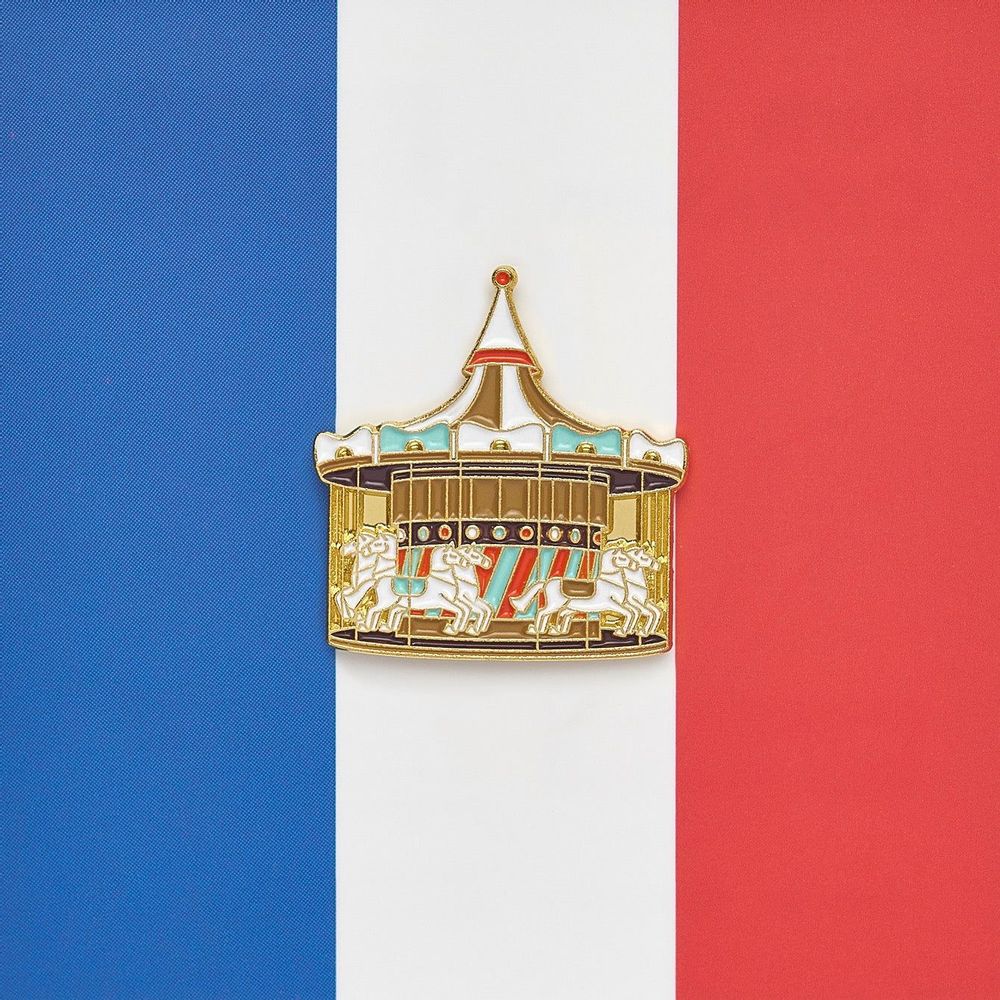 Brooches - Pin Carrousel - PINPINPIN.IT