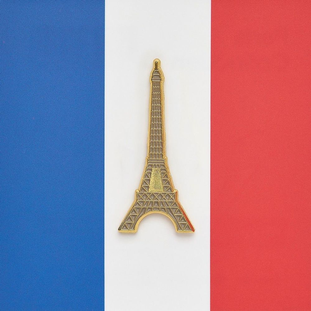 Brooches - Pin Eiffel gold - PINPINPIN.IT
