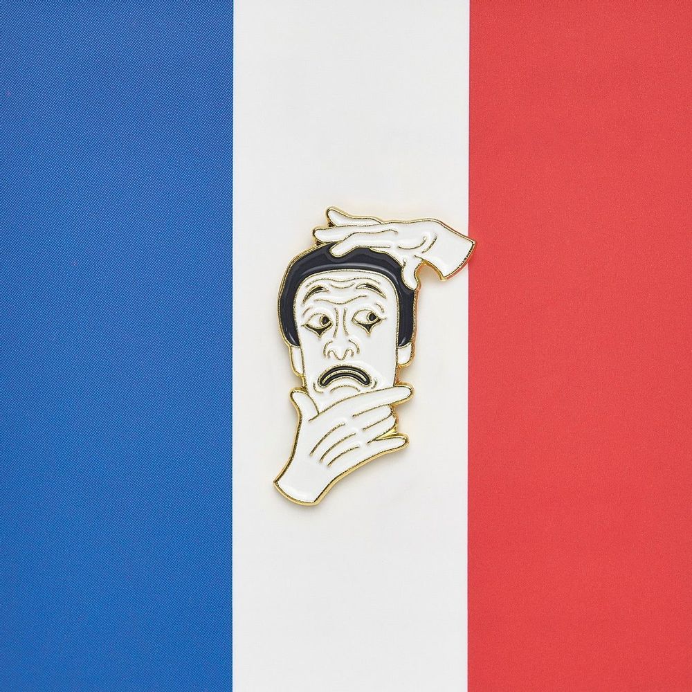 Brooches - Pin Mime - PINPINPIN.IT