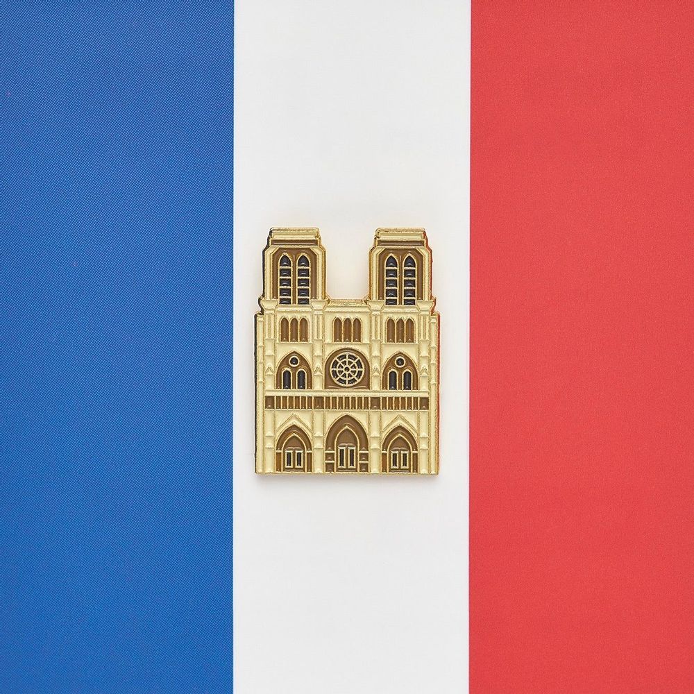 Brooches - Pin Notre Dame - PINPINPIN.IT