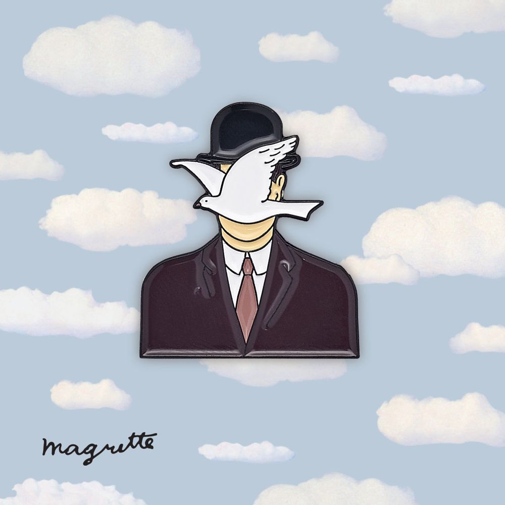 Brooches - Pin Dove - PINPINPIN.IT