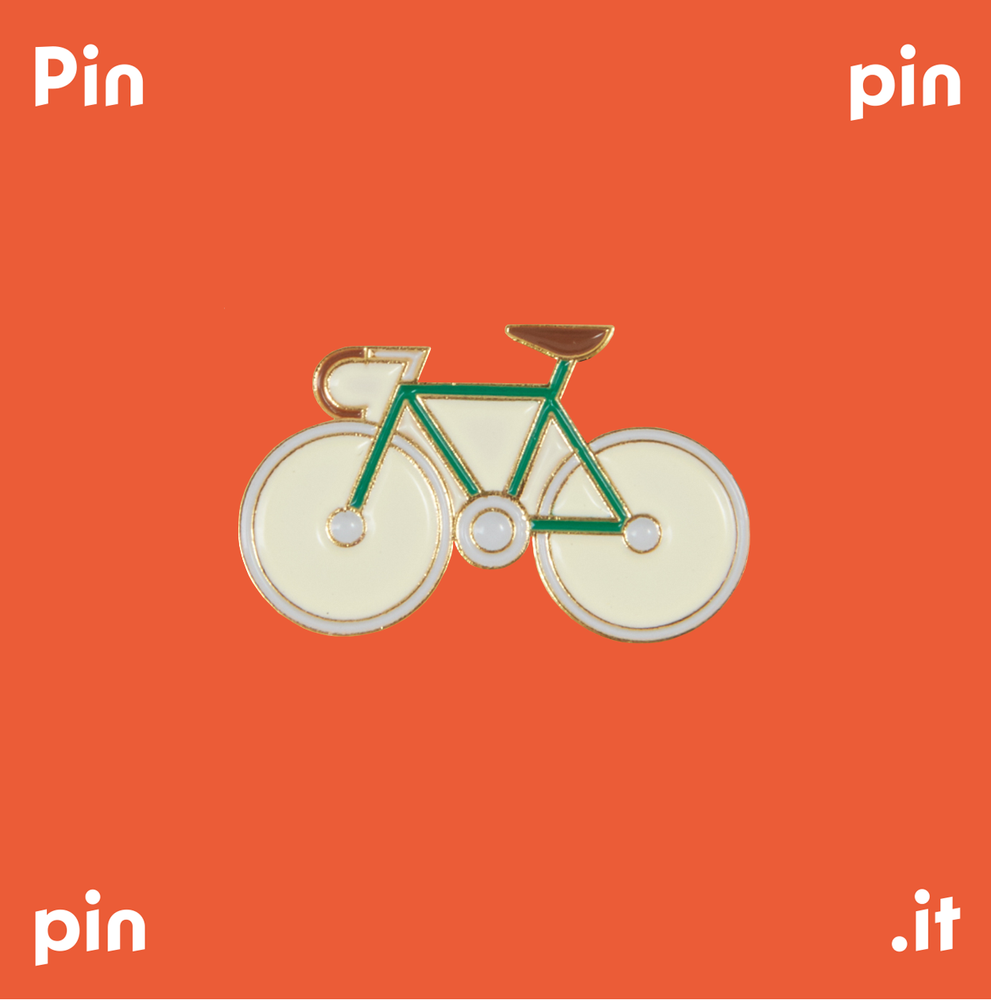 Broches - Epingle Vélo Vert - PINPINPIN.IT