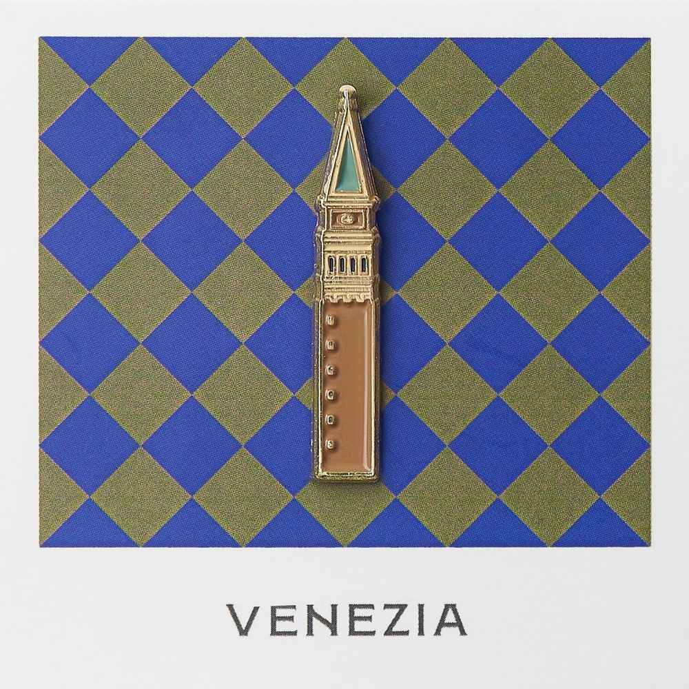 Brooches - Pin Campanile di San Marco - PINPINPIN.IT