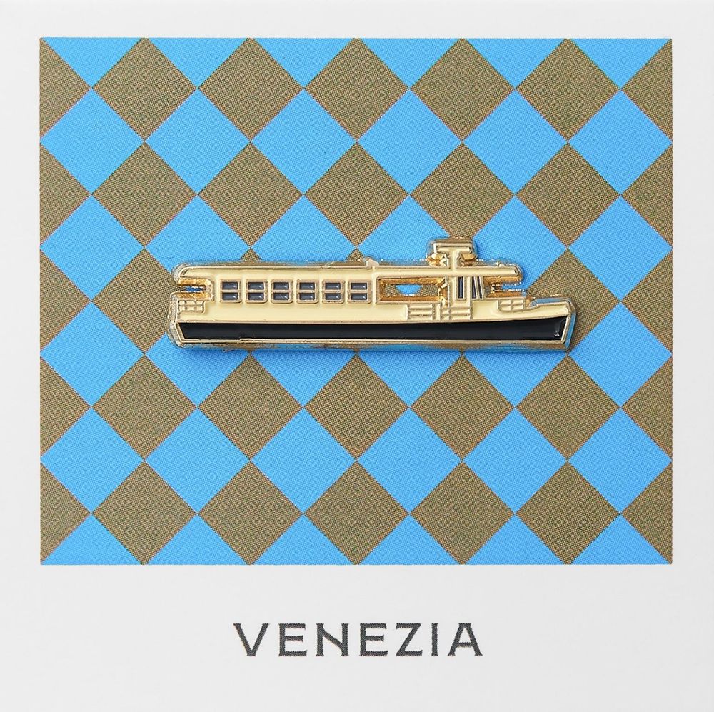 Brooches - Pin Vaporetto - PINPINPIN.IT