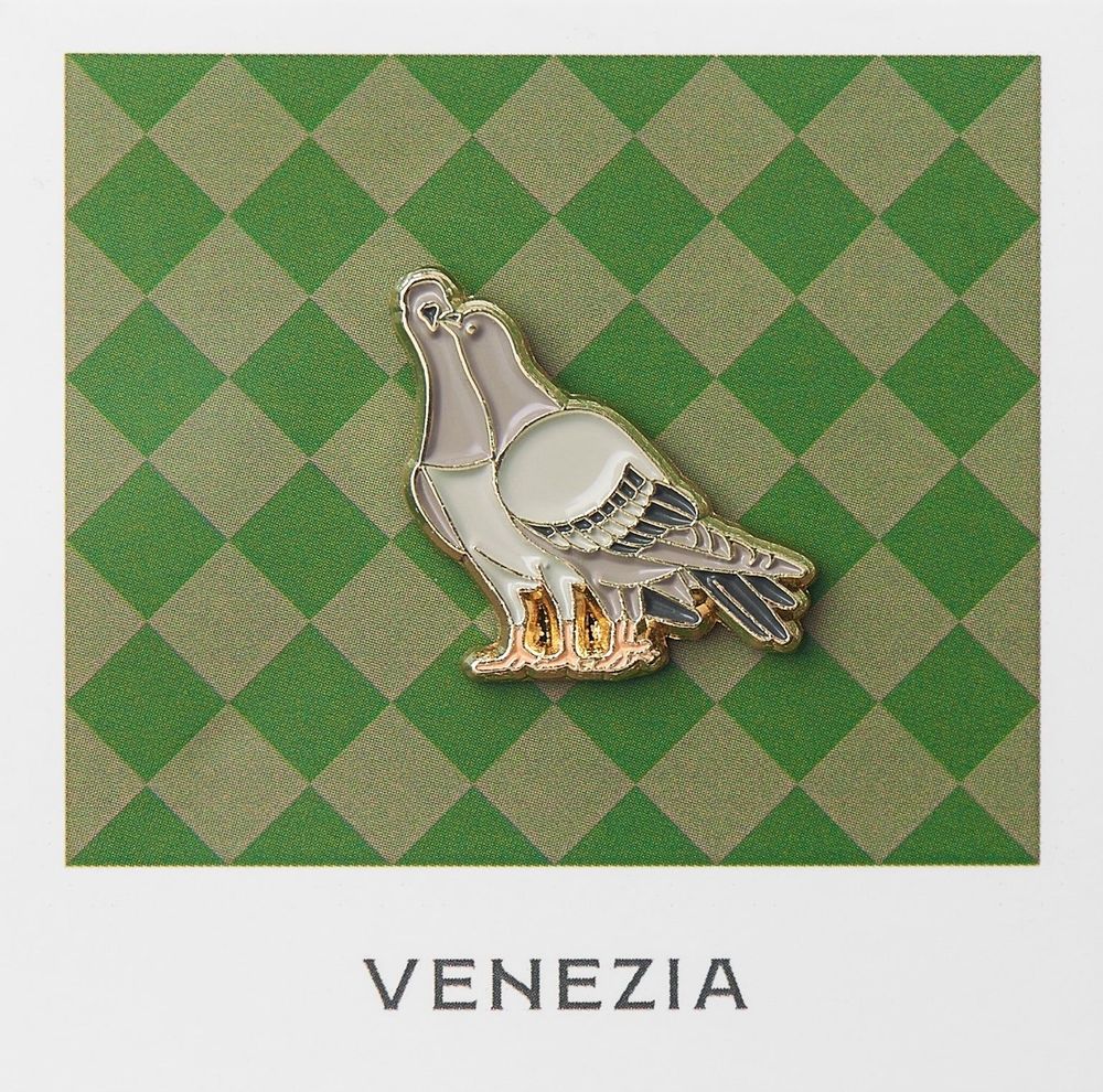 Broches - Broche Colombe de Venise - PINPINPIN.IT