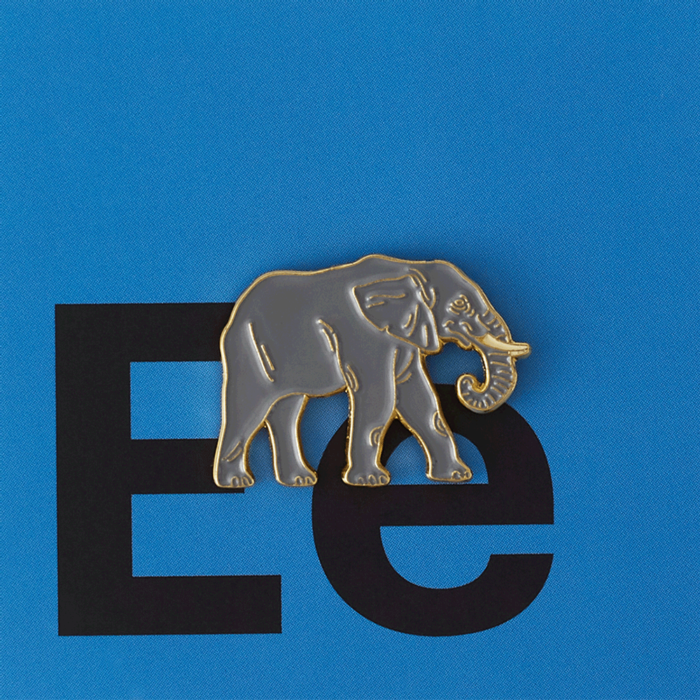 Brooches - Pin Elephant - PINPINPIN.IT