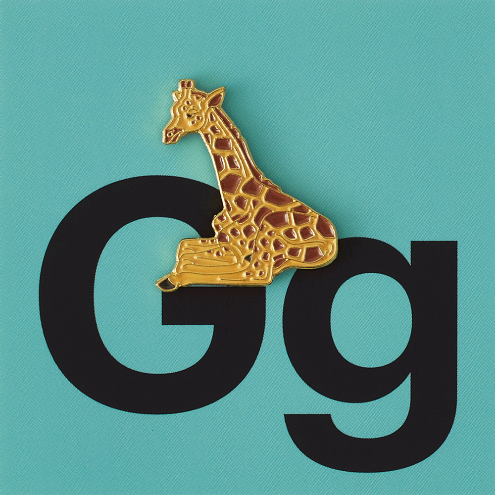 Brooches - Pin Giraffe - PINPINPIN.IT