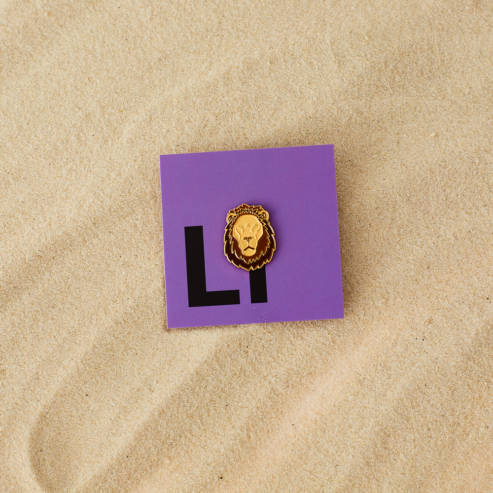 Brooches - Pin Lion - PINPINPIN.IT