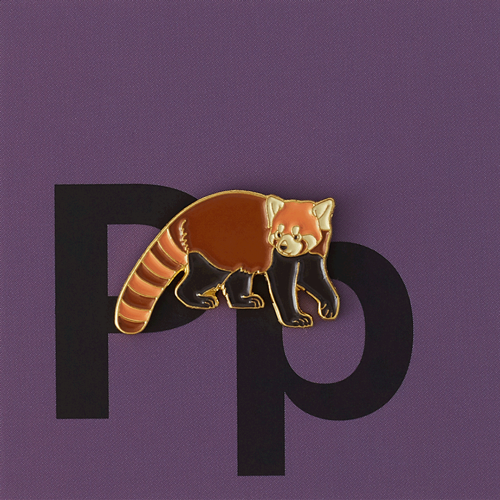 Broches - Pin's Panda Rouge - PINPINPIN.IT
