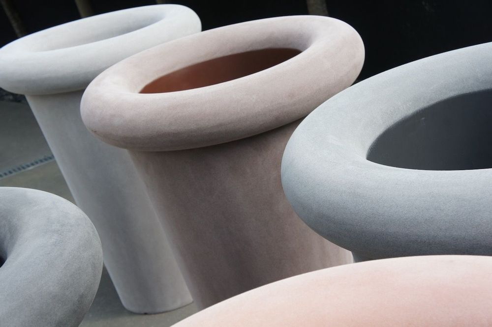 Flower pots - OXO Moleskin - GOOOOO