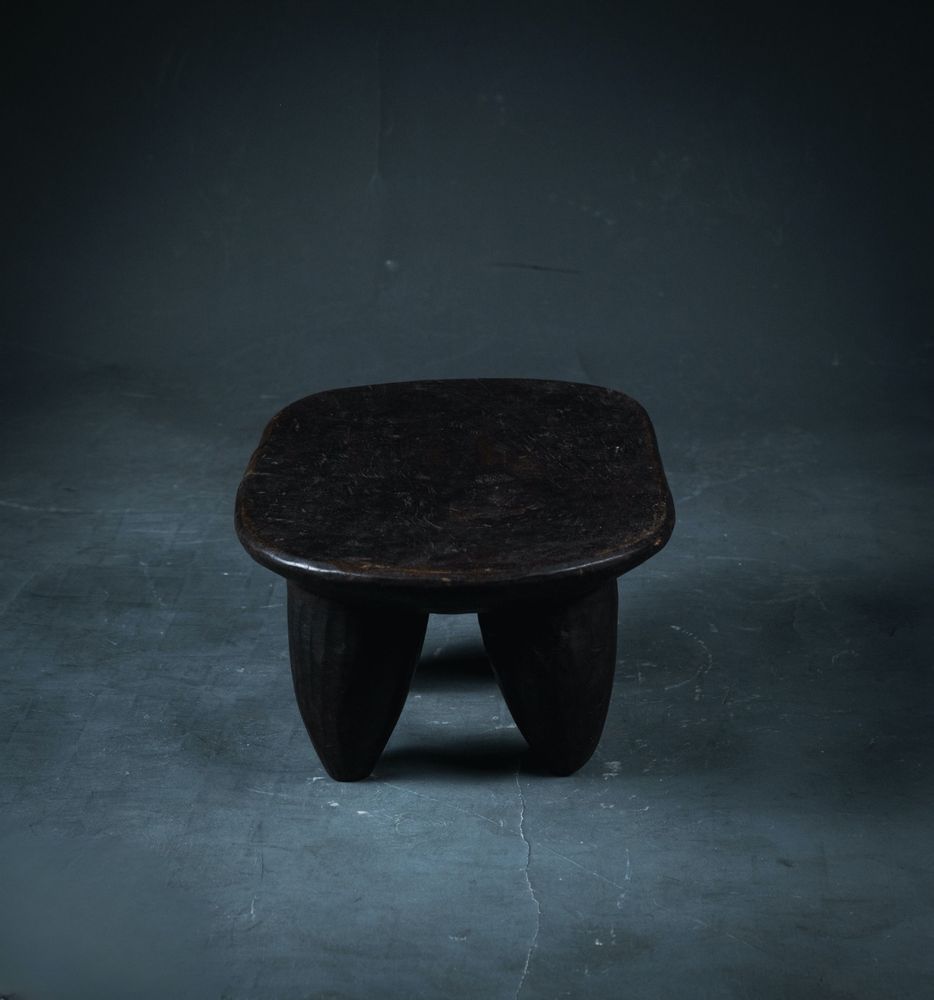 Objets design - Tabouret bois Senufo, Côte d'Ivoire - QUINTESSENCE AFRICAINE