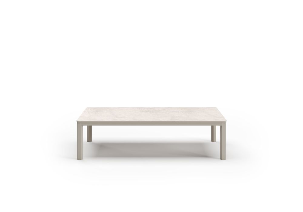 Tables de jardin - Ensemble de table basse en Éclat-bisque - SNOC