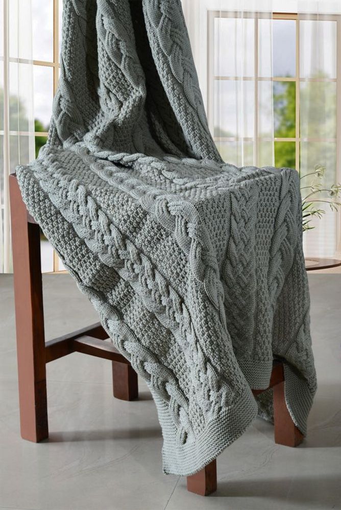 Throw blankets - Knitted Throws & Blankets - SACHDEVA FABRIC WORLD PVT LTD.