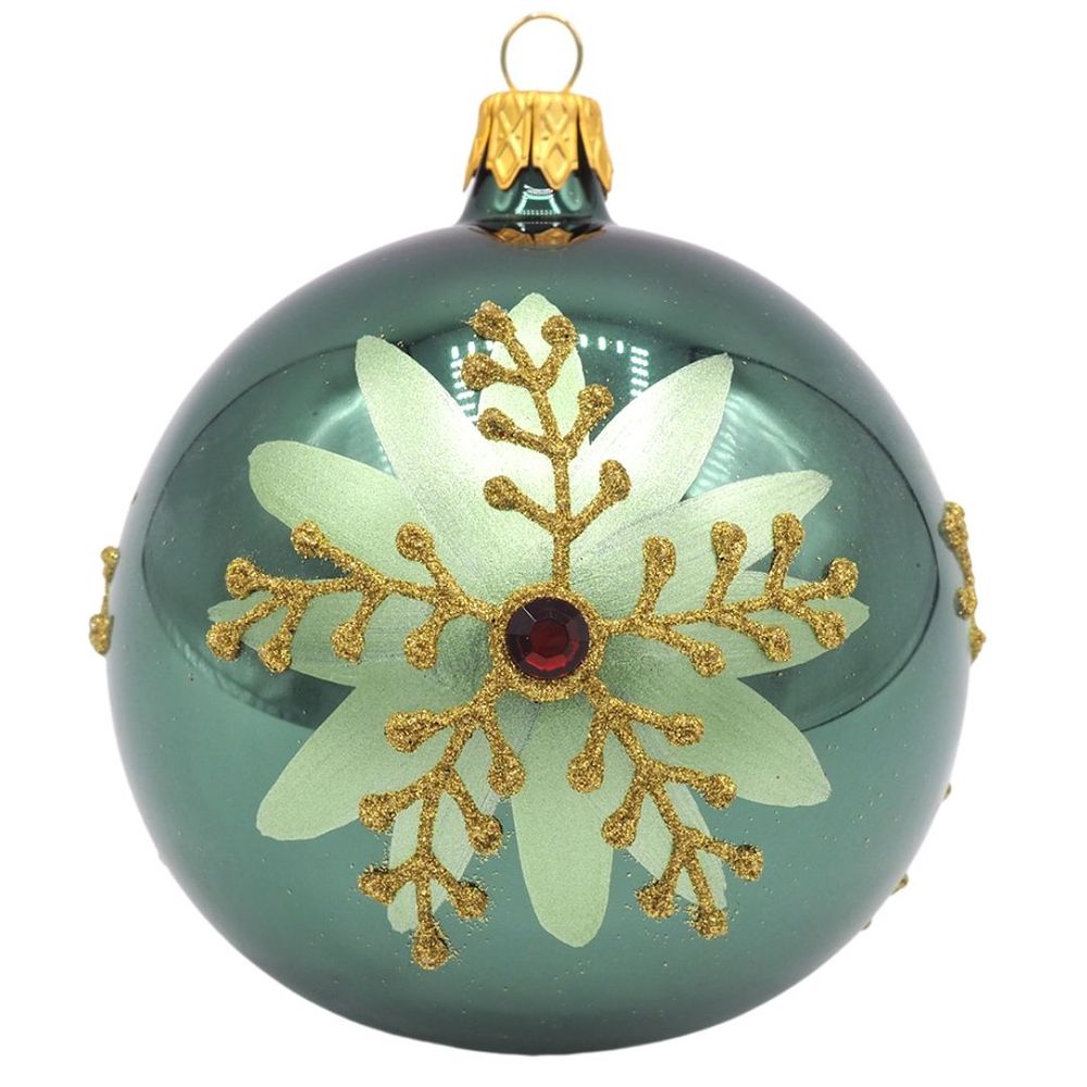 Christmas garlands and baubles - BUTTERFLY Glassbauble - MRSTWINKLE