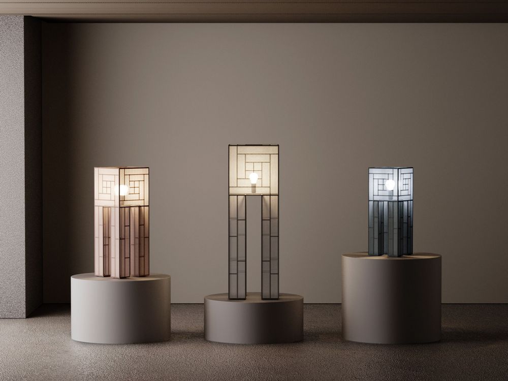 Floor lamps - Jogak Light Sculpture - Large - STUDIO BOOBOON