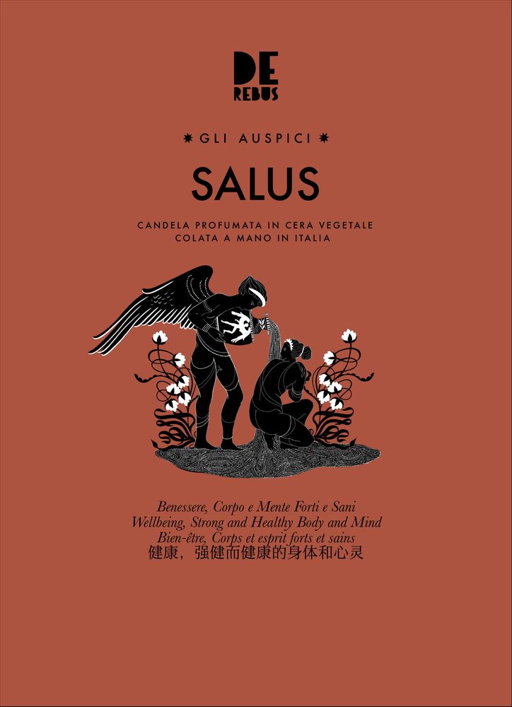 Gifts - SALUS Artisan crafted scented candle, lovingly poured in Italy - DEREBUS