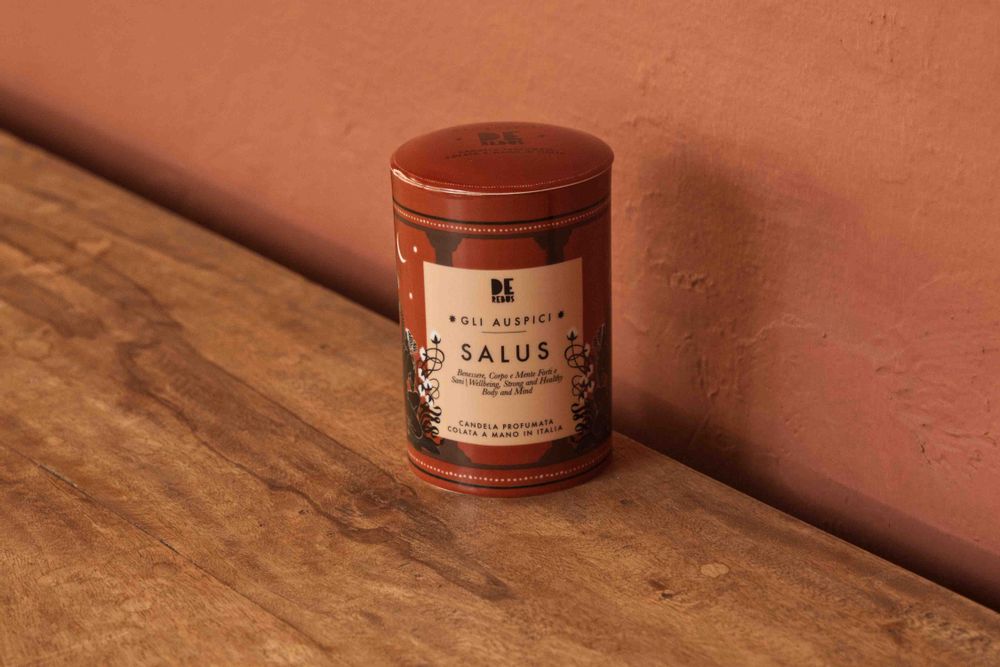 Gifts - SALUS Artisan crafted scented candle, lovingly poured in Italy - DEREBUS