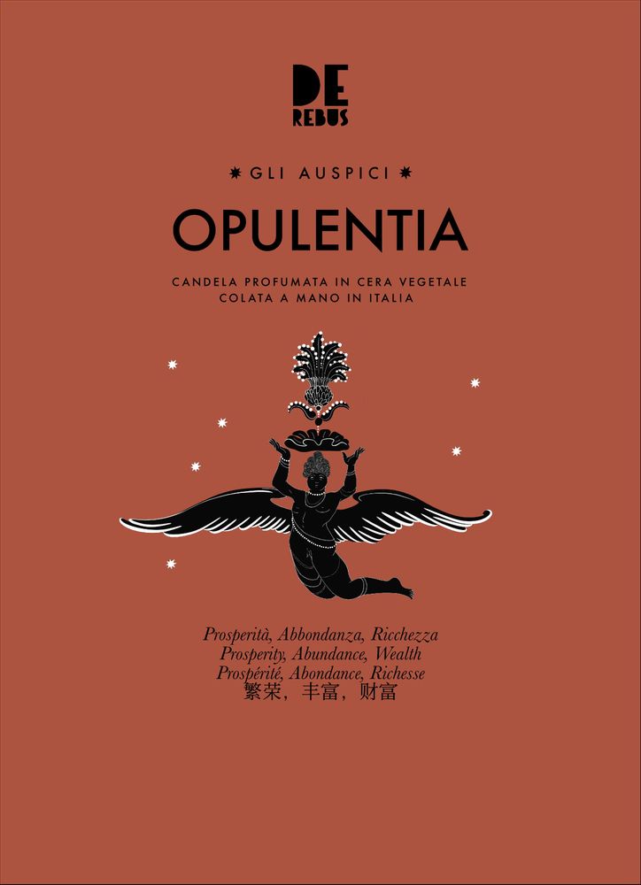 Gifts - OPULENTIA Artisan crafted scented candle, lovingly poured in Italy - DEREBUS
