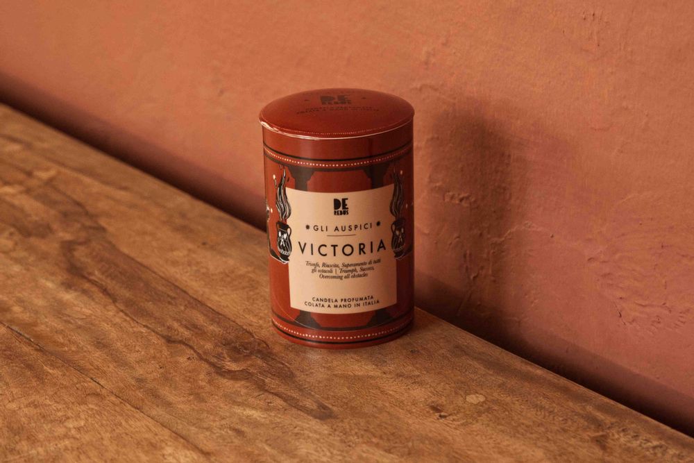 Bougies - VICTORIA Bougie parfumée coulée à la main en Italie. - DEREBUS
