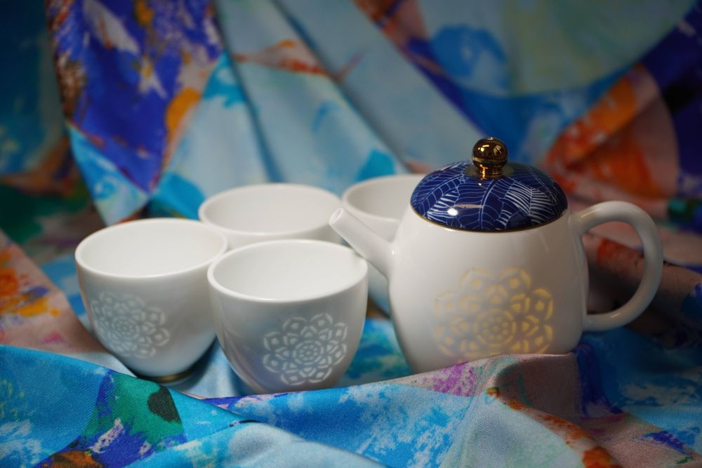 Tasses et mugs - Théière en porcelaine - Linglong - THE ZHAI|CHINESE CRAFTS CREATION