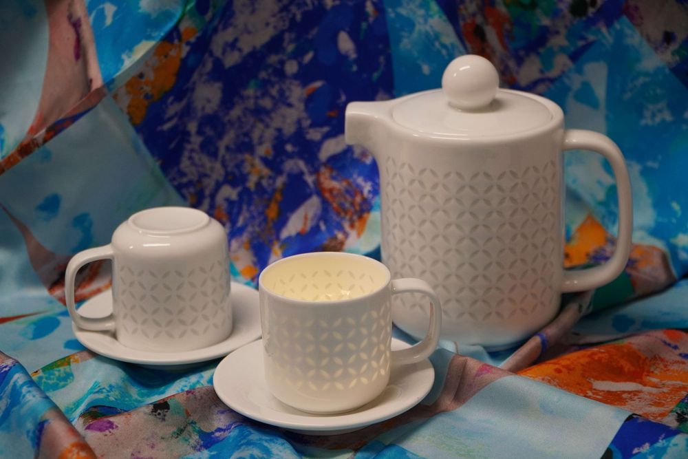 Tea and coffee accessories - Porcelain teapot - Linglong - THE ZHAI｜CHINESE CRAFTS CREATION