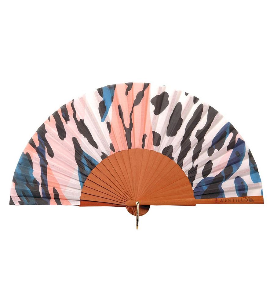 Decorative objects - Eventail 27 ZEBRA - EVENTAILS VENTILLO - JONCS BOUDDHISTES MALUNE