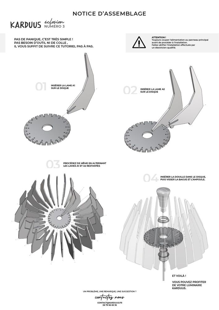 Decorative objects - ECLOSION n°3 XL | LE PAVÉ floreal - KARDUUS