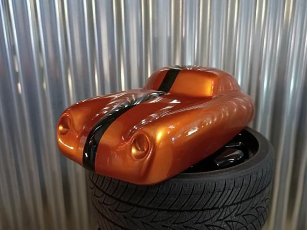 Sculptures, statuettes and miniatures - Sculpture automobile "Silhouette 356" - HERVÉ MICHAS | ATELIER NOO