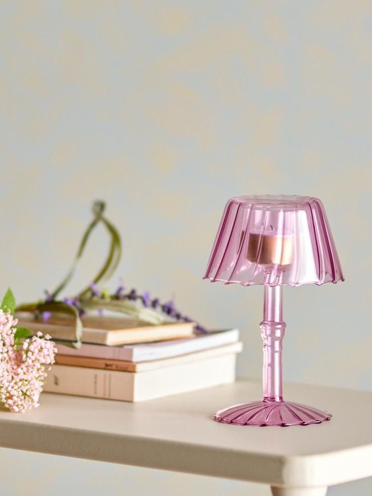 Objets de décoration - Cisco Photophore, Rose, Verre - BLOOMINGVILLE