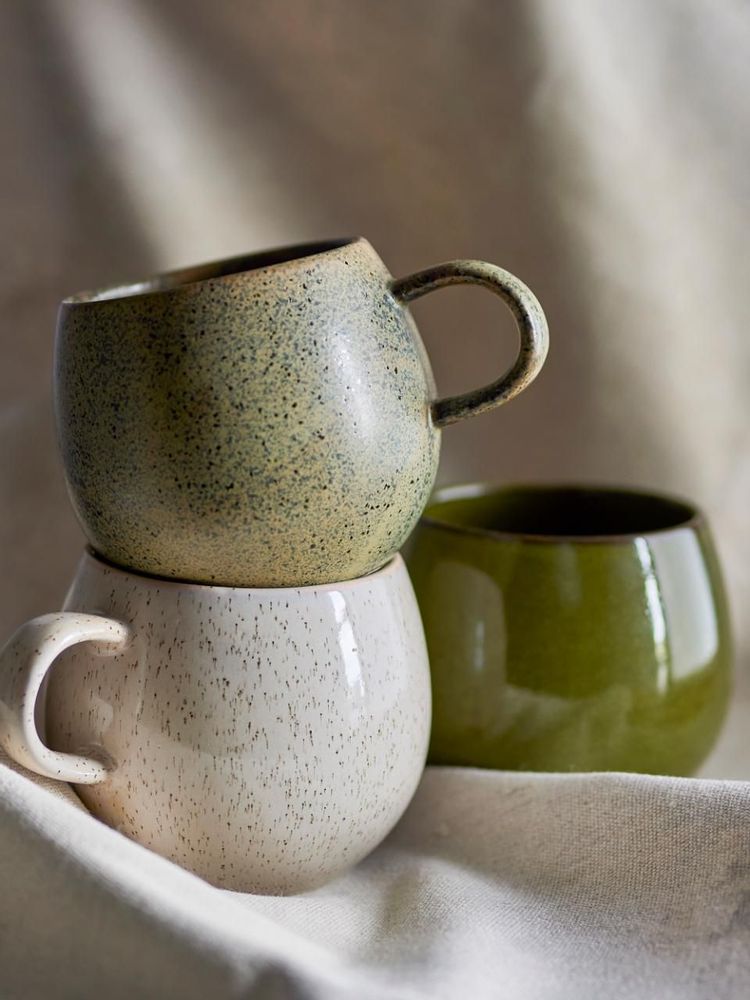 Tasses et mugs - Addison Mug, Verte, Grès - BLOOMINGVILLE